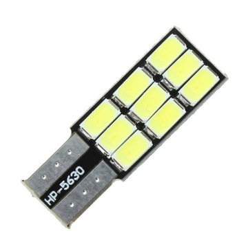 Postojówka LED W5W 9 SMD CAN BUS T10 jednostronna
