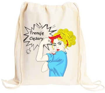 РЮКЗАК СУМКА, РЮКЗАК ИЗ ХЛОПКА С ПРИНТОМ