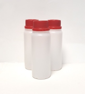 Pojemnik butelka HDPE 100ml z zakrętką - 1 sztuka