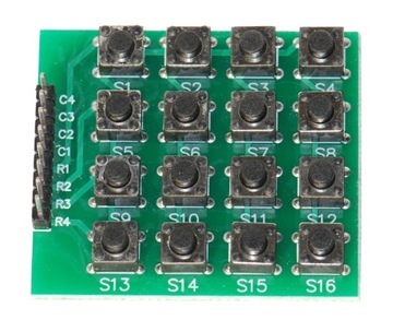 Klawiatura 4x4 TACT matrycowa do arduino, AVR inne