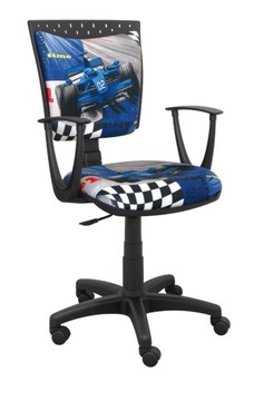 KRZESŁO DZIECIĘCE DO BIURKA SPIDDO F1 BLUE
