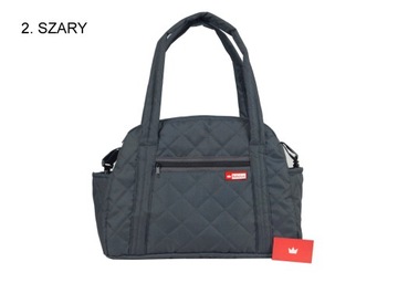 BabyLux TORBA dla MAMY CandyPIK do wózka SZARA