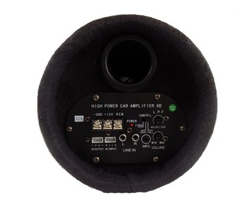 САБВУФЕР УСИЛИТЕЛЬ НАСОВОЙ ТРУБКИ + БЕСПЛАТНЫЕ КАБЕЛИ