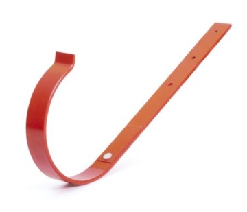 hak uchwyt 125mm prosty METAL rynny Bryza CEGLASTY