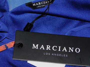 Guess Marciano sukienka maxi 38 (M) niebieska nowa