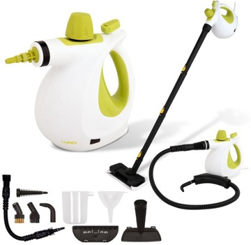 MYJKA PAROWA PAROWNICA STEAMER PAROWY + 17 ELEM.