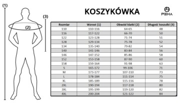 Баскетбольная футболка PEHA Icon - бесплатная печать