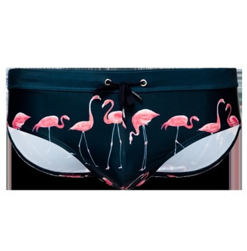 BK4 Сексуальные мужские плавки Трусы FLAMINGO - L