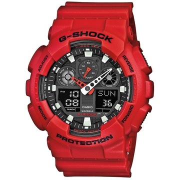 Zegarek Męski CASIO G-SHOCK GA-100B-4AER + BOX