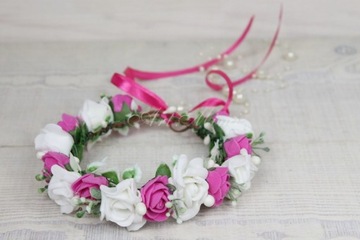 Головной убор-пучок, венок для волос, причастие ЦВЕТА!!!