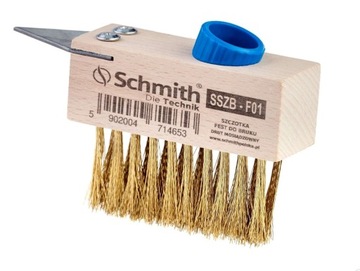 SCHMITH Szczotka do bruku ze skrobakiem SSZB-F01
