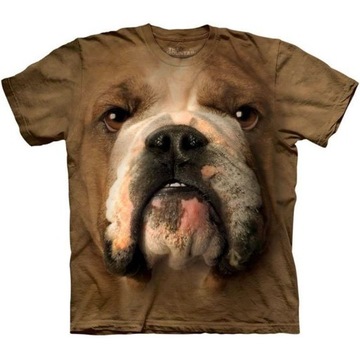 PIES - Bulldog Face The Mountain koszulka rozm XXL