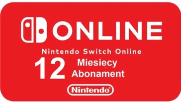 Nintendo Switch Online 12 miesięcy / months eShop