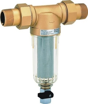 FILTR WODY Z PŁUKANIEM WSTECZNYM 3/4' GZ 1/2' GW mini-plus filtr woda pitna