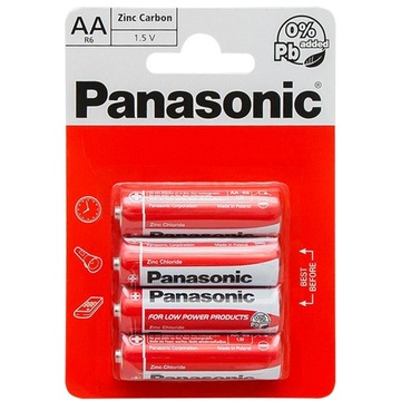 Baterie PANASONIC SPECIAL AA 1.5 R6 zestaw 4 szt.