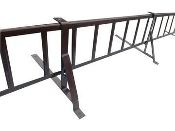 Снегозаборник, металлочерепица ESKA35, высота 2 м, 20 см