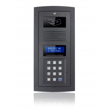 domofon OP-255R grafit optima elfon rfid 2 żyłowy