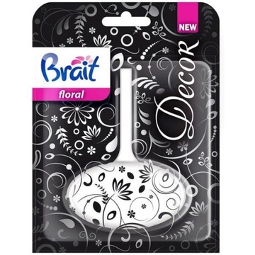 DRAMERS Brait kostka do wc DECOR 40g FLORAL /kwiat