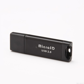 (G8) metal czytnik kart micro SD na usb 2.0