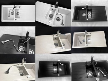 КУХОННЫЙ смеситель с выдвижным изливом и краном для мойки