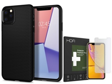 SPIGEN LIQUID AIR - ETUI CASE DO IPHONE 11 + SZKŁO