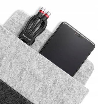 Кабель Baseus Cafule PD2.0 USB-C 60 Вт 1 м Черный