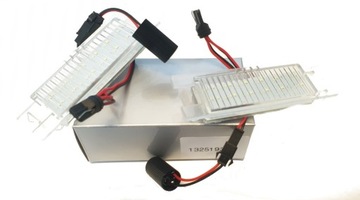 OPEL VECTRA B C LAMPA TABULKY SPZ LED