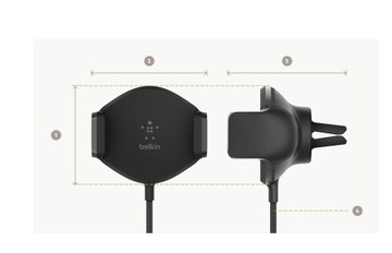 Автомобильный держатель Belkin с индуктивной зарядкой