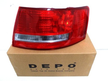 DEPO LAMPA TYŁ AUDI A6 C6 Sedan 04-08 Prawa NOWA