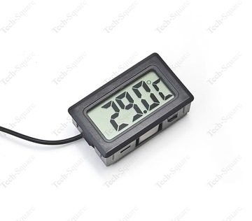 Монтажный термометр, счетчик -50 +110°C, кабель 2м