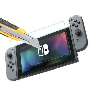 2 закаленных стекла для консоли Nintendo Switch Premium