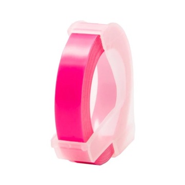 Taśma 3D do wytłaczarki Dymo Omega 9mm różowy fluo