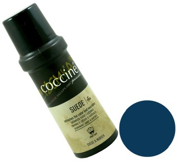COCCINE FARBA PASTA SUEDE ZAMSZ NUBUK 38 GRANATOWA