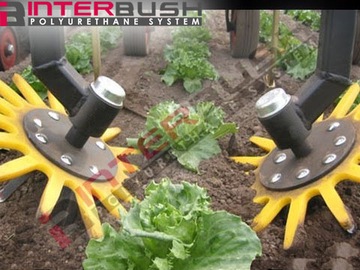 Звездочки для прополочных машин, очень прочные, сертификат FV.