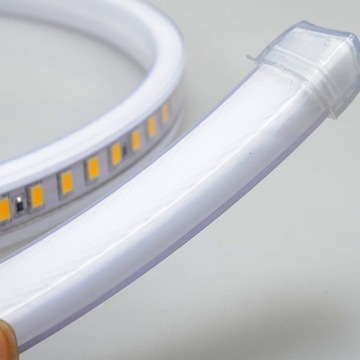 ЛЕНТА СВЕТОДИОДНАЯ 230В SMD 2835 ГИБКАЯ лента 8м