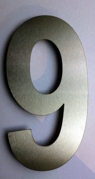 Numer cyfra na dom wys. 20 cm, literka 15cm Arial