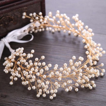 Свадебное украшение для волос с узлом PEARLS Wedding