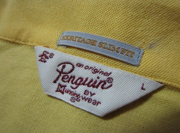 Original Penguin Munsingwear Żółte POLO/ M