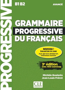 Grammaire progressive avancé +CD audio 3 wydanie