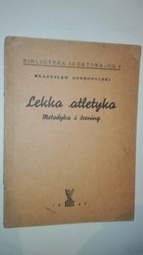 LEKKA ATLETYKA Dobrowolski metodyka i trening 1947