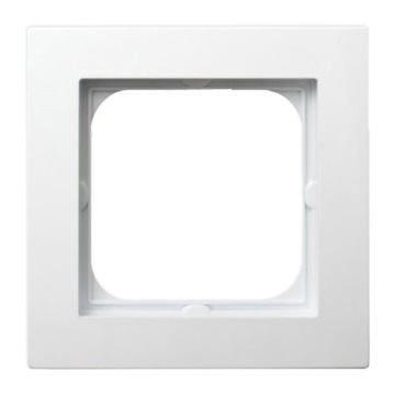 OSPEL AS одинарная рамка R-1G/00 БЕЛЫЙ