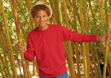 DZIECIECA KOSZULKA DŁ.REKAW FRUIT OF THE LOOM 116