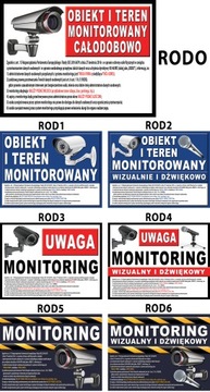 ЗОНА НАБЛЮДЕНИЯ ОБЪЕКТА GDPR BOARD PLATE