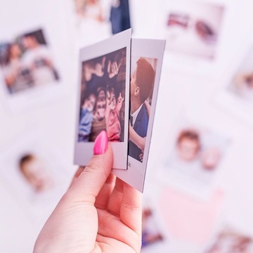 ФотоМАГНИТЫ с фотографией на холодильник Polaroid, 8 шт.