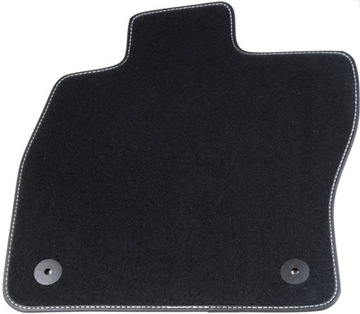 DYWANIK WELUROWY KIEROWCY VW GOLF 7, VII /1cm!