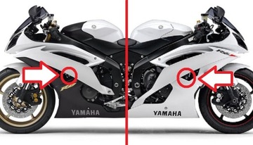 YAMAHA R6 YZF-R6 2008-2015 - ТВЕРДЫЕ АВАРИЙНЫЕ НАКЛАДКИ