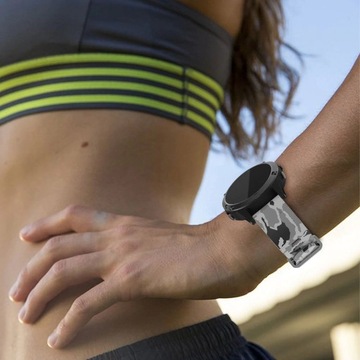 Ремешок для GARMIN Fenix ​​5 QuickFit GREY ARMY милитари