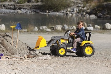 ЭКСКАВАТОР PEG PEREGO MAXI БОЛЬШОЙ ПЕДАЛЬНЫЙ ЭКСКАВАТОР