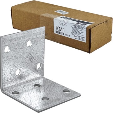 Łącznik Kątownik Ciesielski KM1 40x40x40x2,0 50szt
