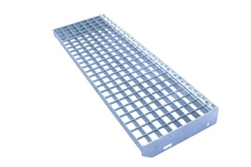 Stopnie schody z krat 1000x270 mocne 30x3 atest oc